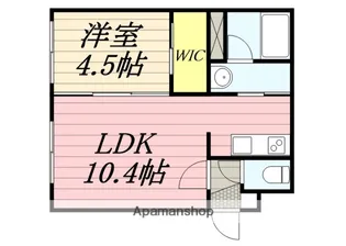 ECLAT厚別【1階】の間取り