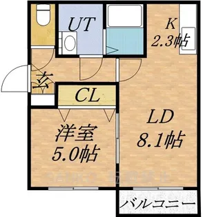 アバンセN42【2階】の間取り