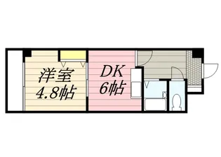 札幌パークガーデン【4階】の間取り