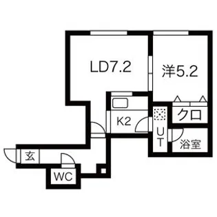 エクセレント23【2階】の間取り