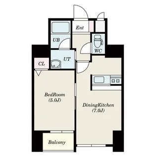 ピュアウイング【402号室】の間取り