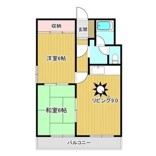 インフィニティ東苗穂【2階】の間取り