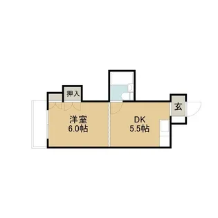 けいほくレジデンス【803号室】の間取り