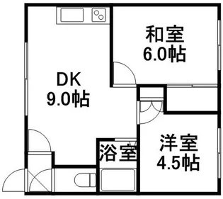 コーポシベリアン【0201号室】の間取り