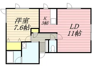 KAEN【1階】の間取り