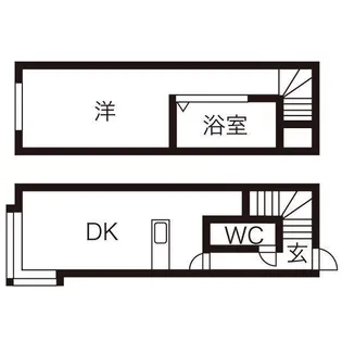メゾン石狩A棟【102号室】の間取り