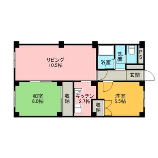 ニューライフ46【0305号室】の間取り
