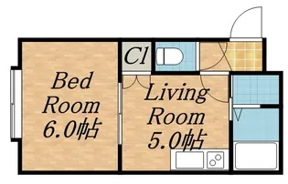 スカイパーク麻生 III【403号室】の間取り