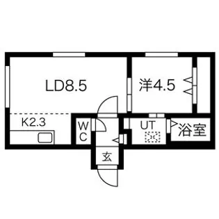 SOLARE(ソラーレ)【4階】の間取り