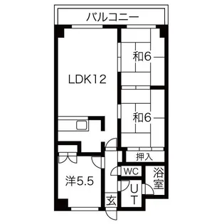 ソレイユ31【508号室】の間取り