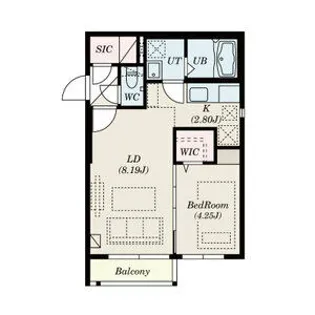 PRENDREN12【402号室号室】の間取り