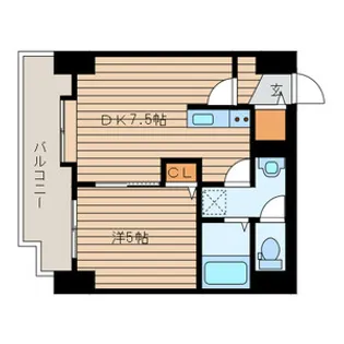 北海道札幌市北区北二十一条西6丁目【マンション】の間取り