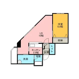 プレステージWILL【9階】の間取り