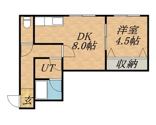 ピエールドロンサール【2階】の間取り