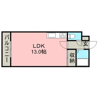 ホワイトパレス【303号室】の間取り