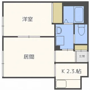 グレイスノート【305号室】の間取り