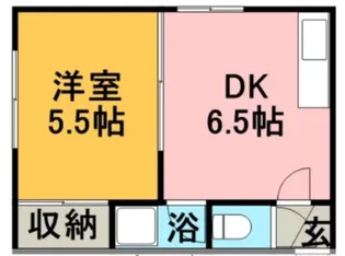 サニープレイス北21A(サニープレイスキタ21A)【303号室】の間取り