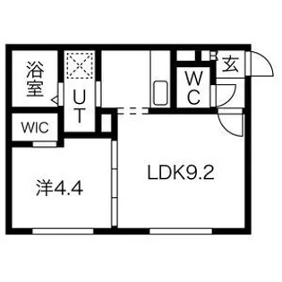 EVERGREEN KOSEI【4階】の間取り