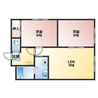 OMレジデンスN23【2階】の間取り