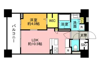 デュオヴェール札幌北大前グレイス(デュオヴェールサッポロホクダイ【13階】の間取り
