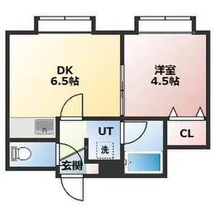 ガリバー22【201号室】の間取り