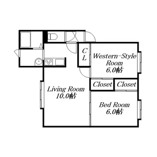 フォーレストパーク【302号室】の間取り