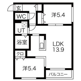 CLASS.N(クラス・エヌ)【1階】の間取り