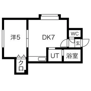 ドミール北21【2階】の間取り