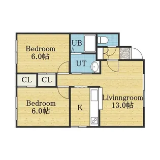 ルミナス41【301号室】の間取り