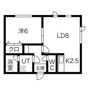 エルドラード新琴似【3階】の間取り