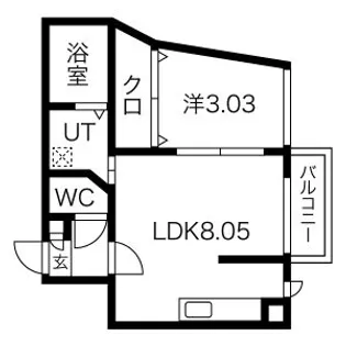 アネトス2番館【2階】の間取り