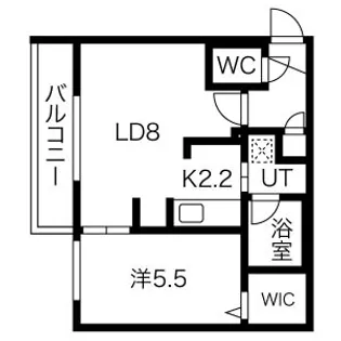 ステージア白石中央【3階】の間取り