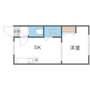 Y’S環状通東【303号室】の間取り