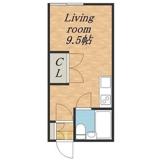 北生マンション【3号室】の間取り