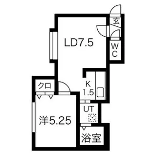 オリエンス11 A【2階】の間取り