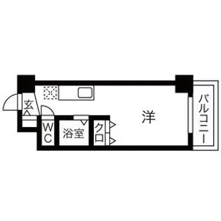 メゾンクレスト元町【502号室】の間取り