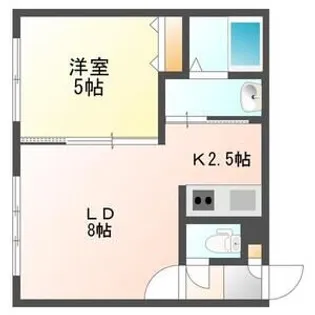 エターナル一番館【3階】の間取り