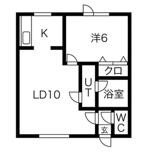 リバティ45【103号室】の間取り
