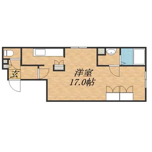プレジール札幌【406号室】の間取り