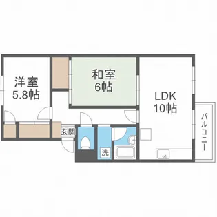 MOマンション【1階】の間取り