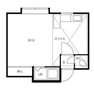 シティーシャトー【0203号室】の間取り