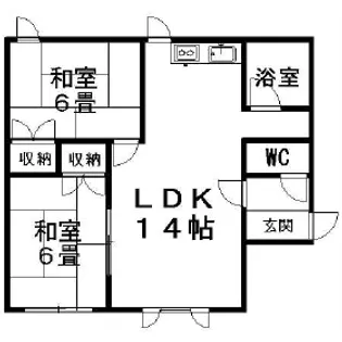 メゾン・ド・25【101号室】の間取り
