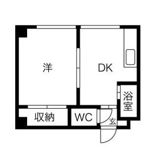 MAISON KAMUY N33【208号室】の間取り
