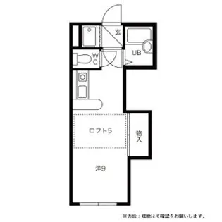 アクイール元町【0206号室】の間取り