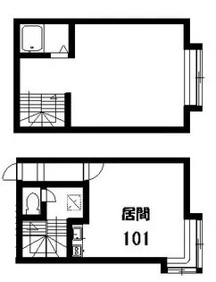 麻生ガーデンヒルズ【101号室】の間取り