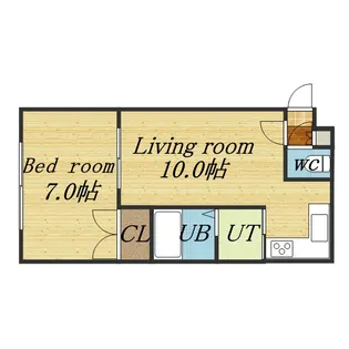 コーポMK89【0305号室】の間取り