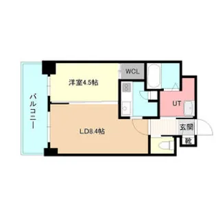 小泉マンションMem19【6階】の間取り