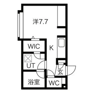 Roi Ciel (ロワ シエル)【2階】の間取り