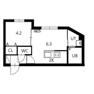 LAGOM N15【3階】の間取り