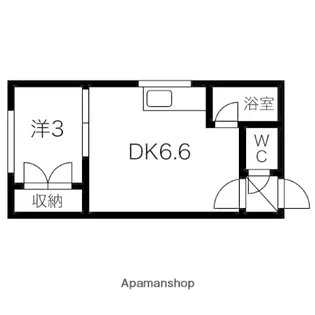 ボヌール23【102号室】の間取り